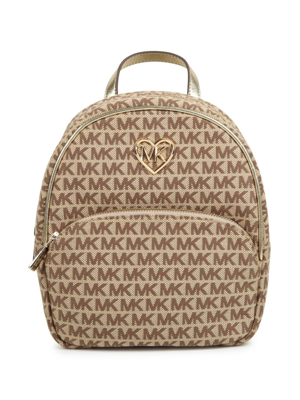 Michael Kors Kids 经典logo图案印花双肩包 - 中性色