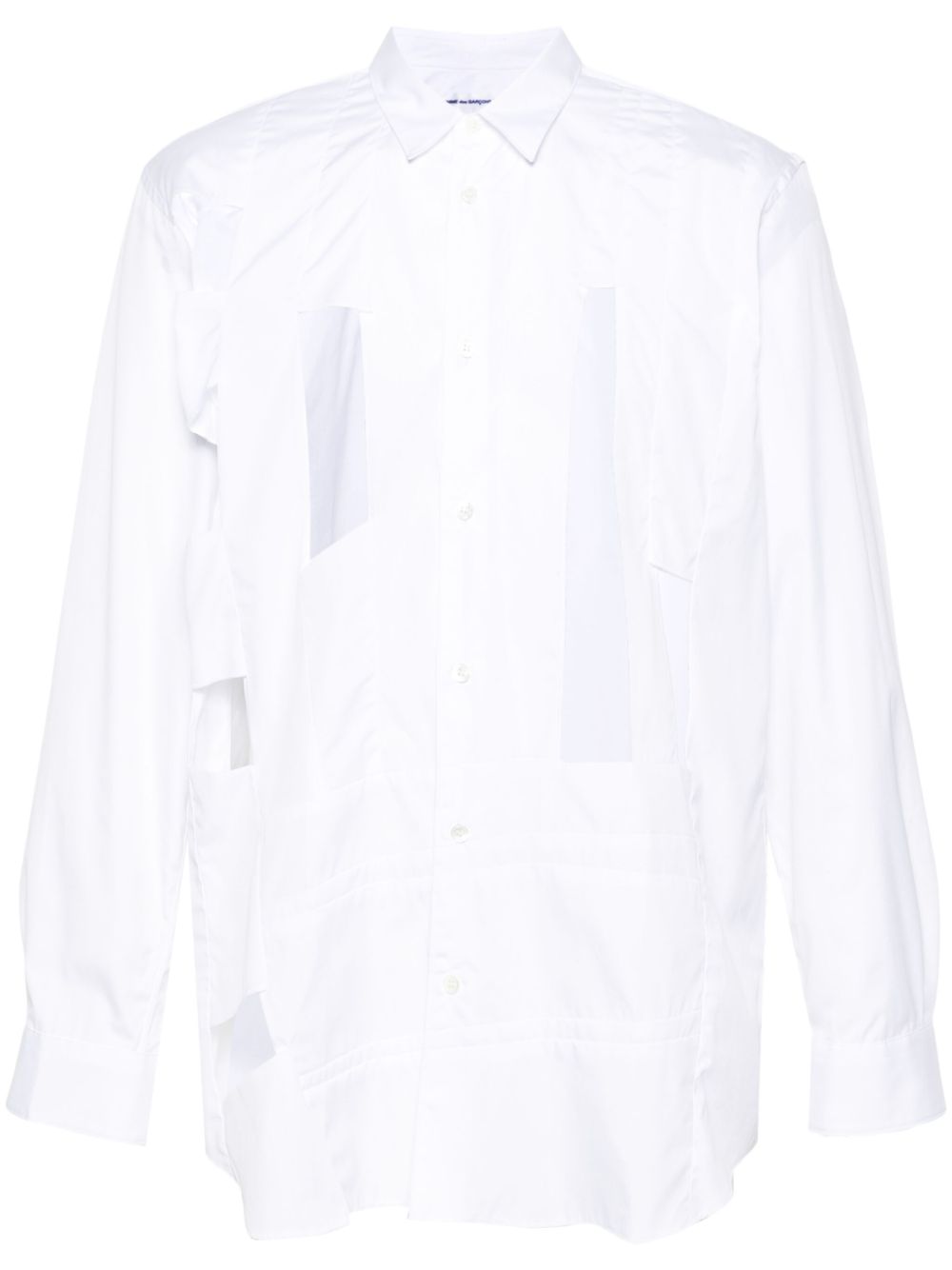Comme Des Garçons Shirt 镂空衬衫 - 白色