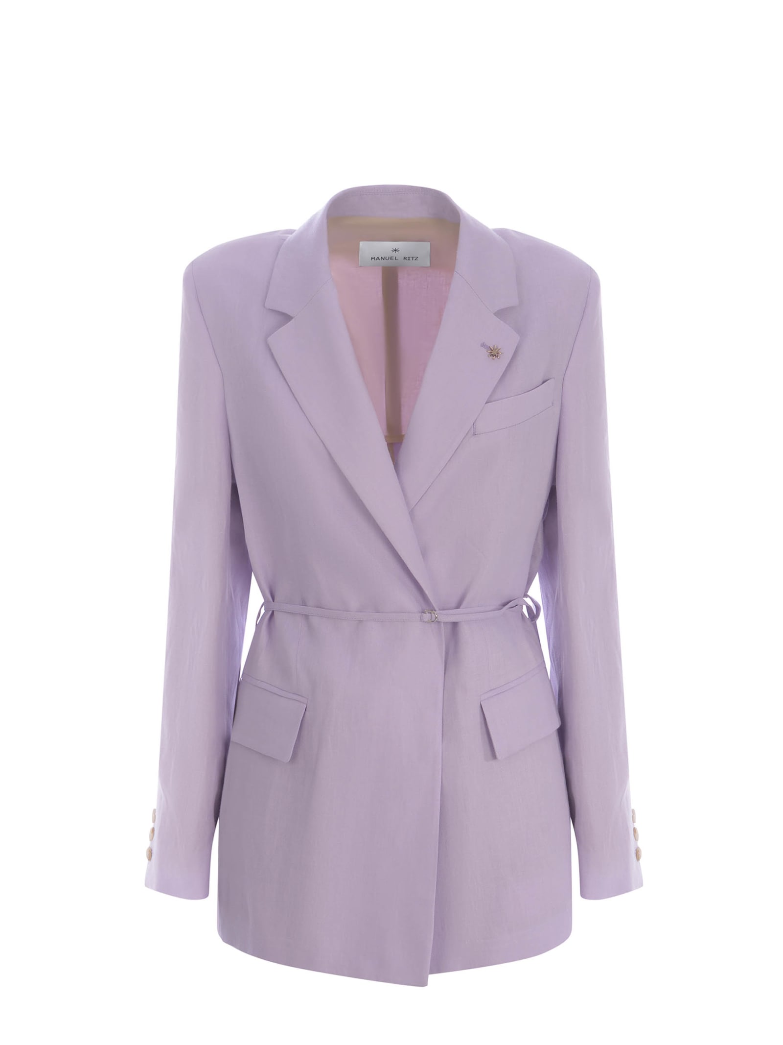 Jacket Manuel Ritz Made Of Linen