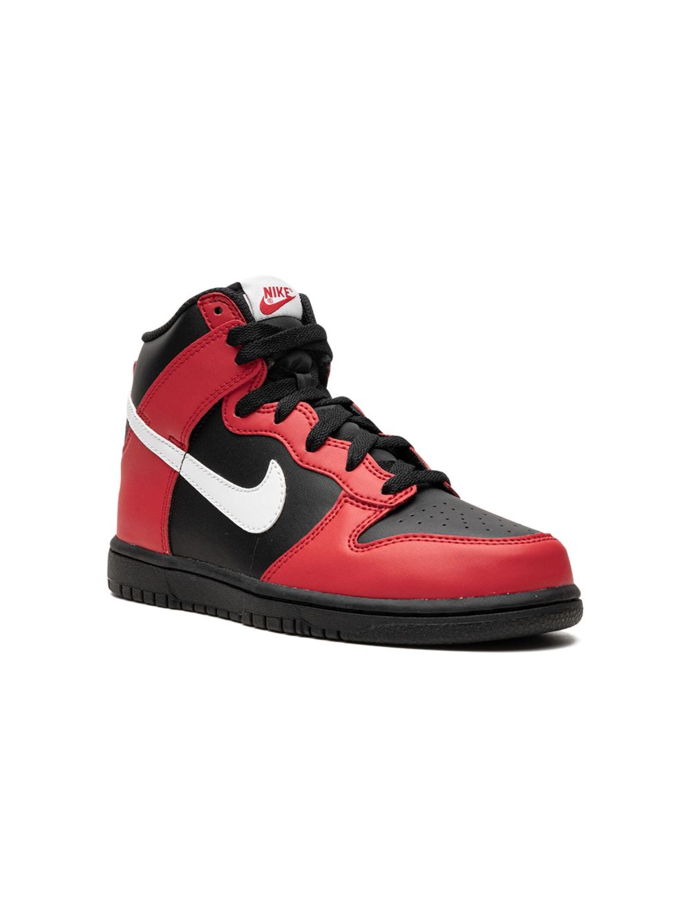 Nike Kids Dunk High 运动鞋 - 黑色