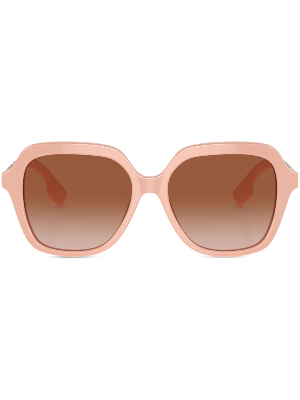 Burberry Eyewear Joni logo太阳眼镜 - 粉色