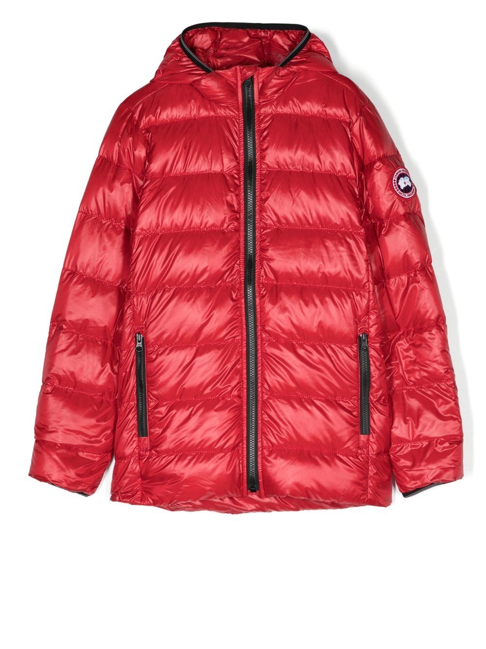 Canada Goose Kids Crofton 填充夹克 - 红色