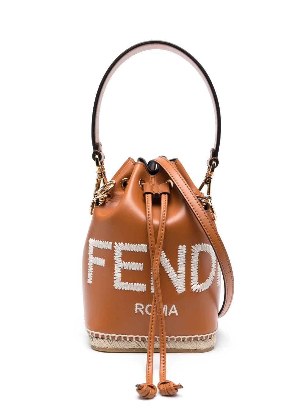 FENDI Mon Tresor 小号水桶包 - 褐色