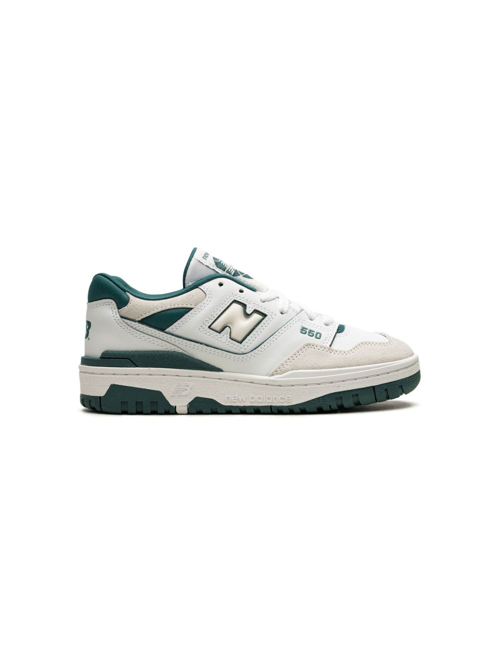 New Balance Kids 550 "Vintage Teal" sneakers - 白色