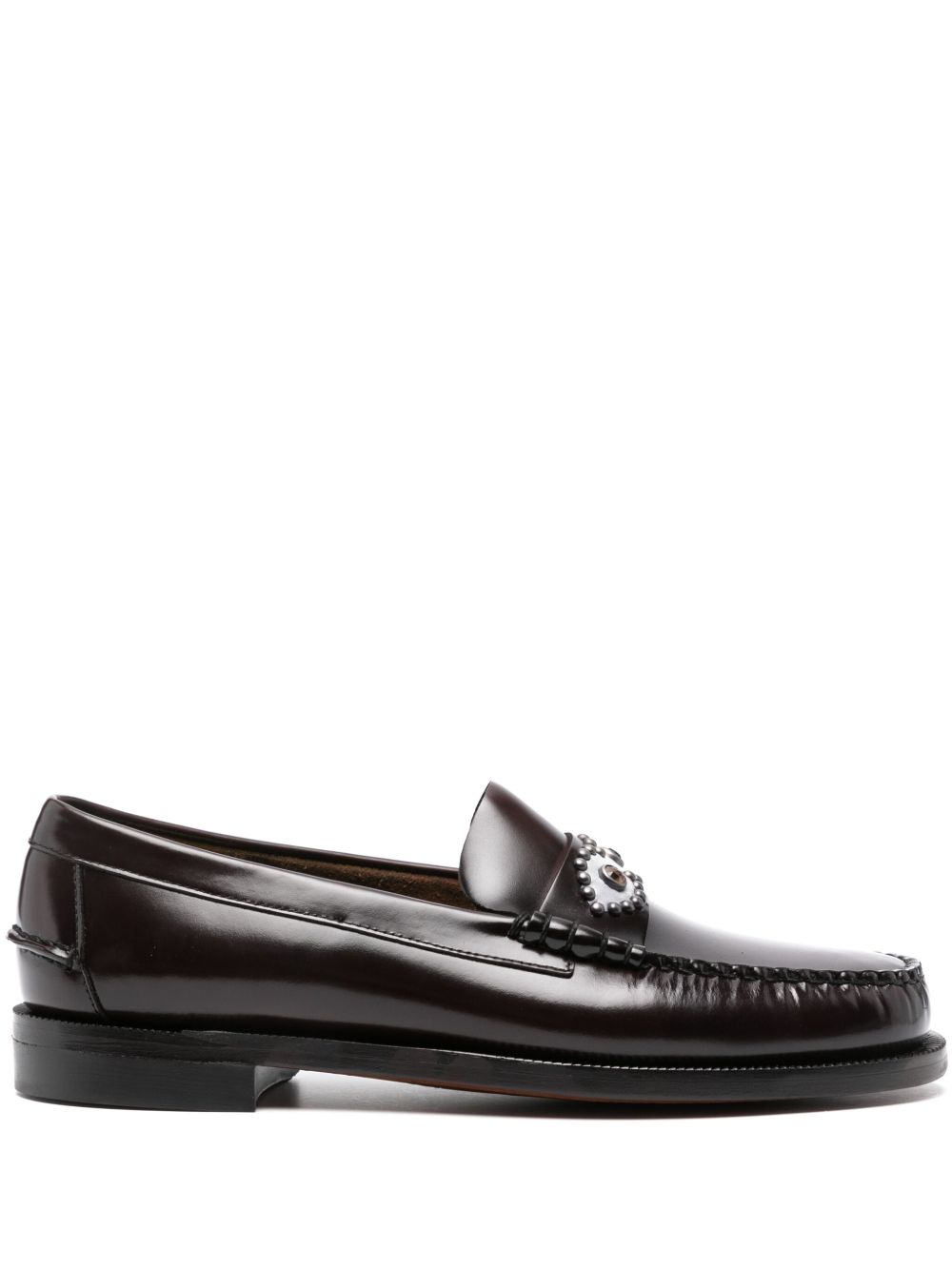 Sebago Classic Dan Eyes 乐福鞋 - 褐色