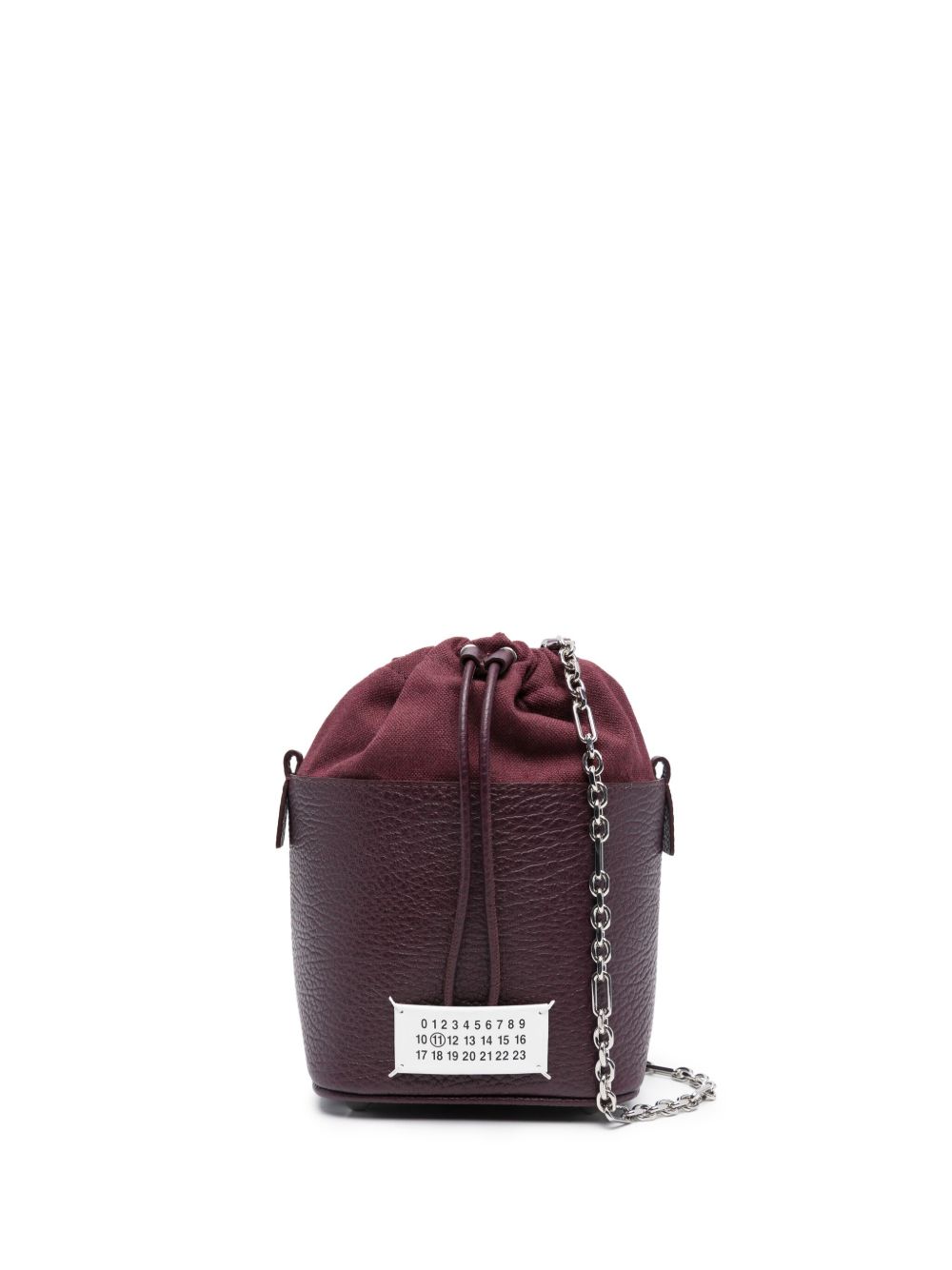 Maison Margiela 5AC 皮质水桶包 - 红色