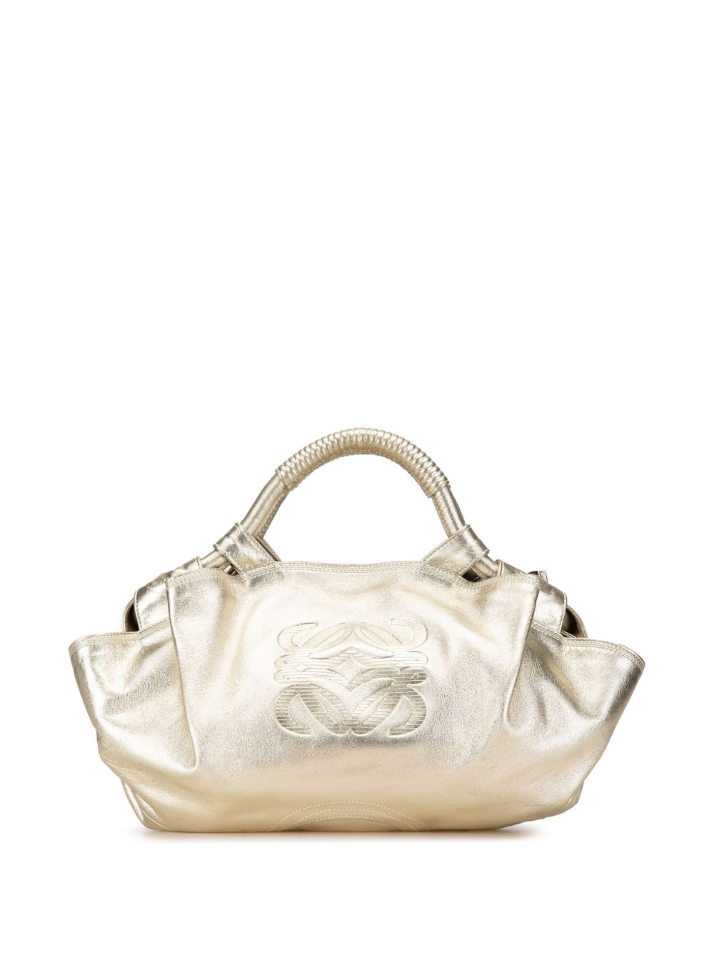 Loewe Pre-Owned Nappa Aire 手提包（2010-2023年典藏款） - 金色