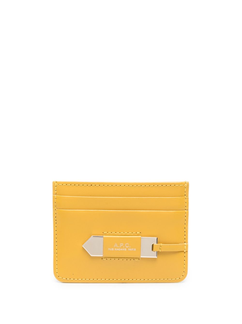 A.P.C. Charlotte logo印花卡夹 - 黄色