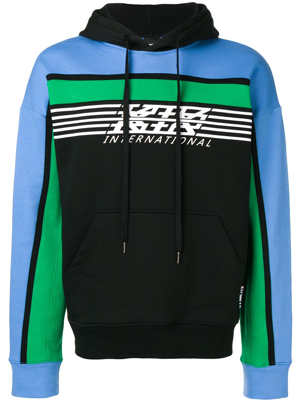 KTZ International logo连帽衫 - 黑色