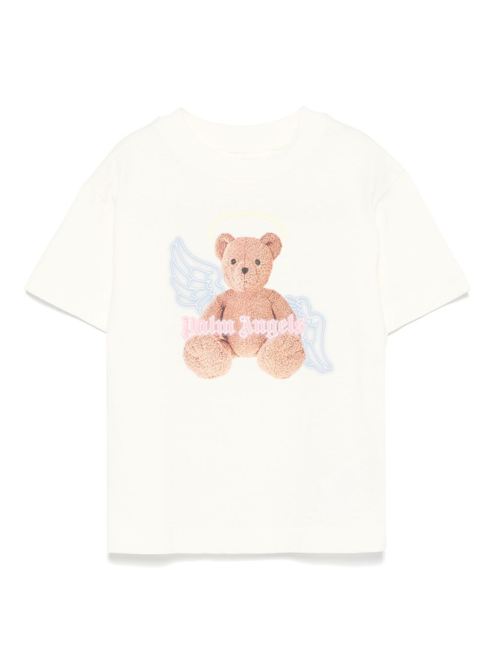 Palm Angels Kids 天使熊印花T恤 - 中性色