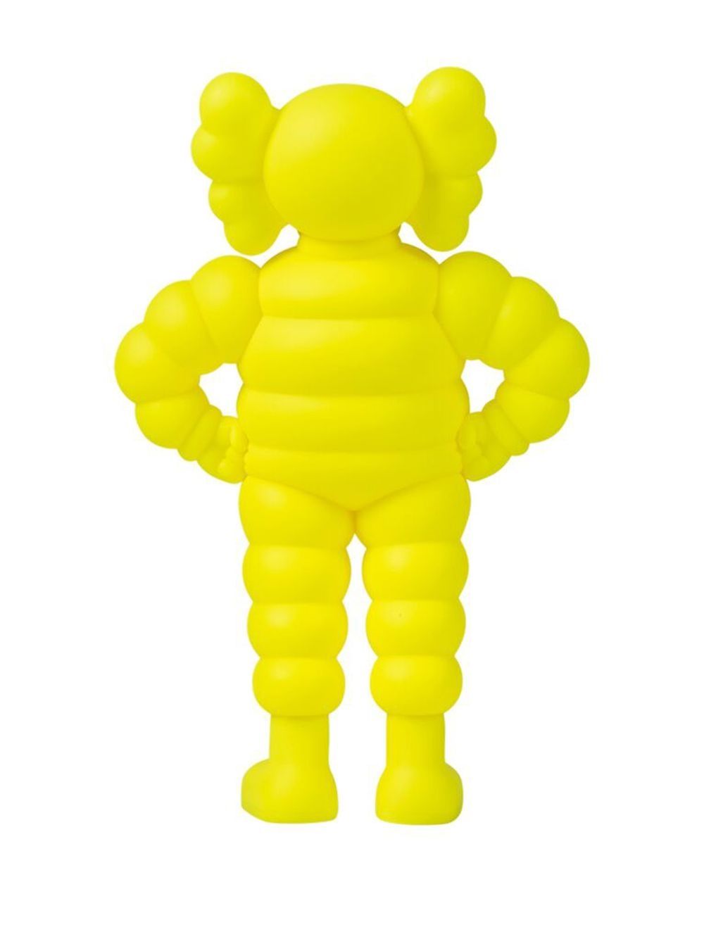KAWS CHUM 模型玩具收藏品 - 黄色