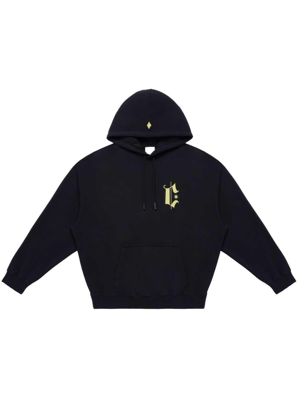 Marcelo Burlon County of Milan Headleatter 连帽衫 - 黑色