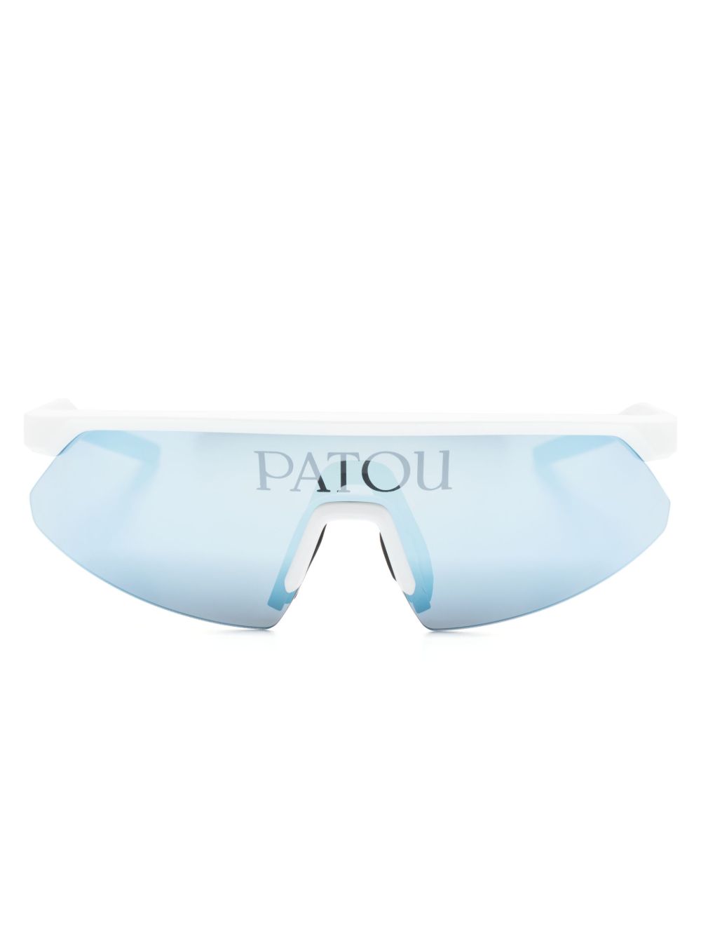 Patou x Bollé 护目太阳眼镜 - 白色