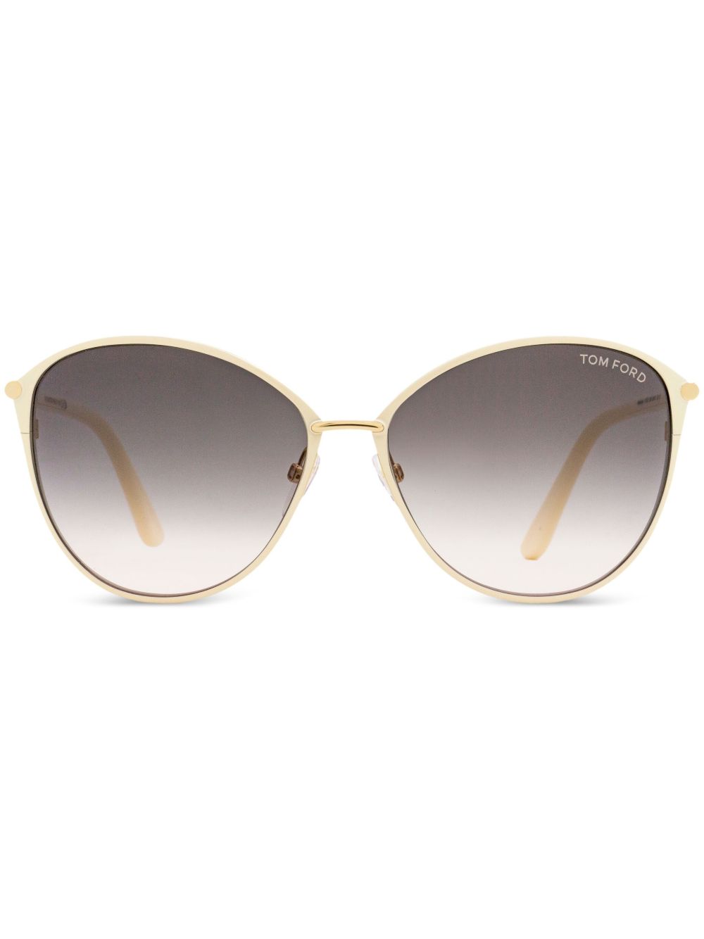 TOM FORD Eyewear Penelope 圆框太阳眼镜 - 中性色