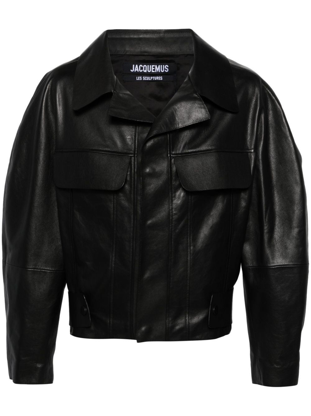 Jacquemus Le Blouson Pilota Cuir 夹克 - 黑色