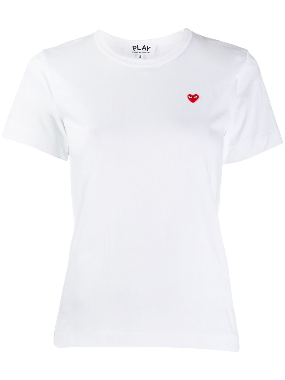 Comme Des Garçons Play Heart T恤 - 白色
