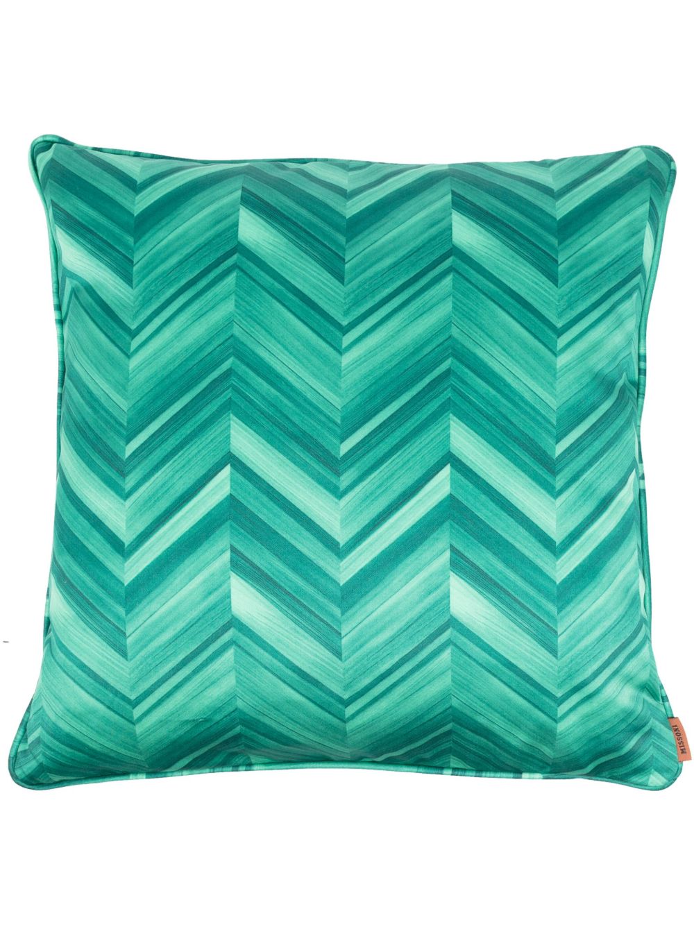 Missoni Home Z字形印花抱枕 - 绿色