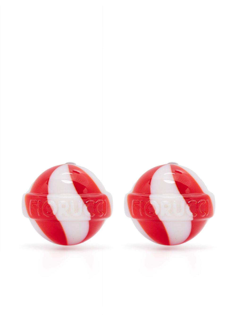 Fiorucci Mini Lollipop 耳环 - 白色