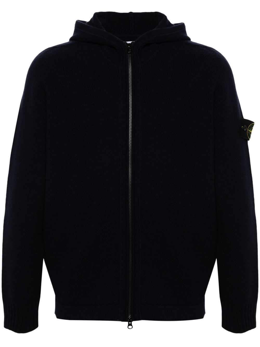Stone Island 罗盘徽章连帽衫 - 蓝色