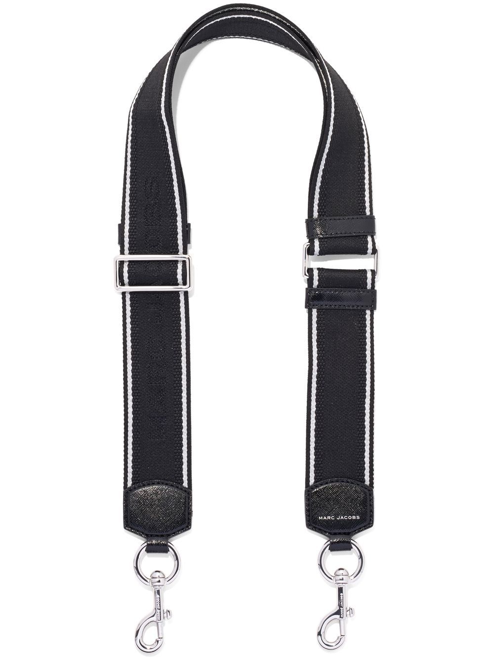 Marc Jacobs The Strap logo图案包带 - 黑色
