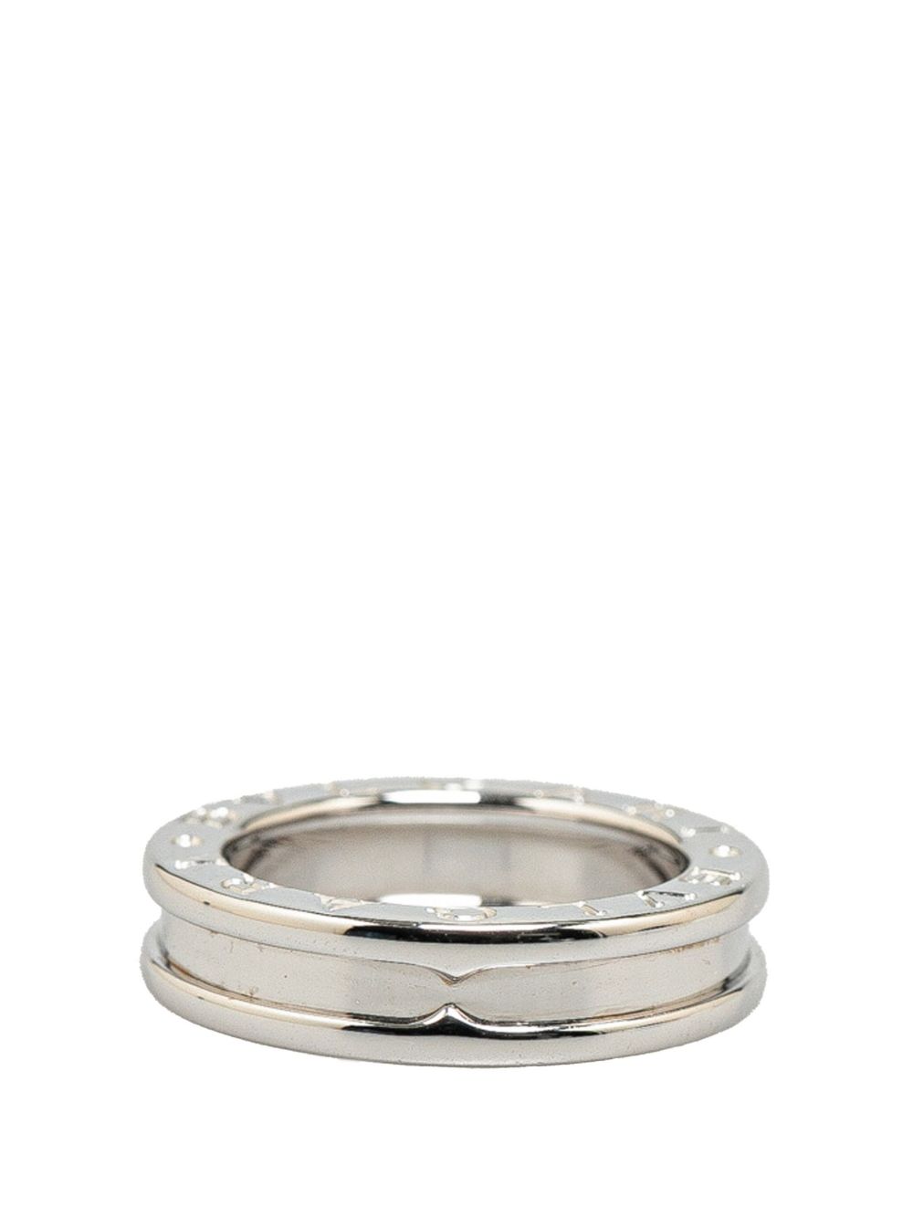 Bvlgari Pre-Owned 18K白金 B Zero1 1 指环戒指（2000-2024年典藏款） - 银色