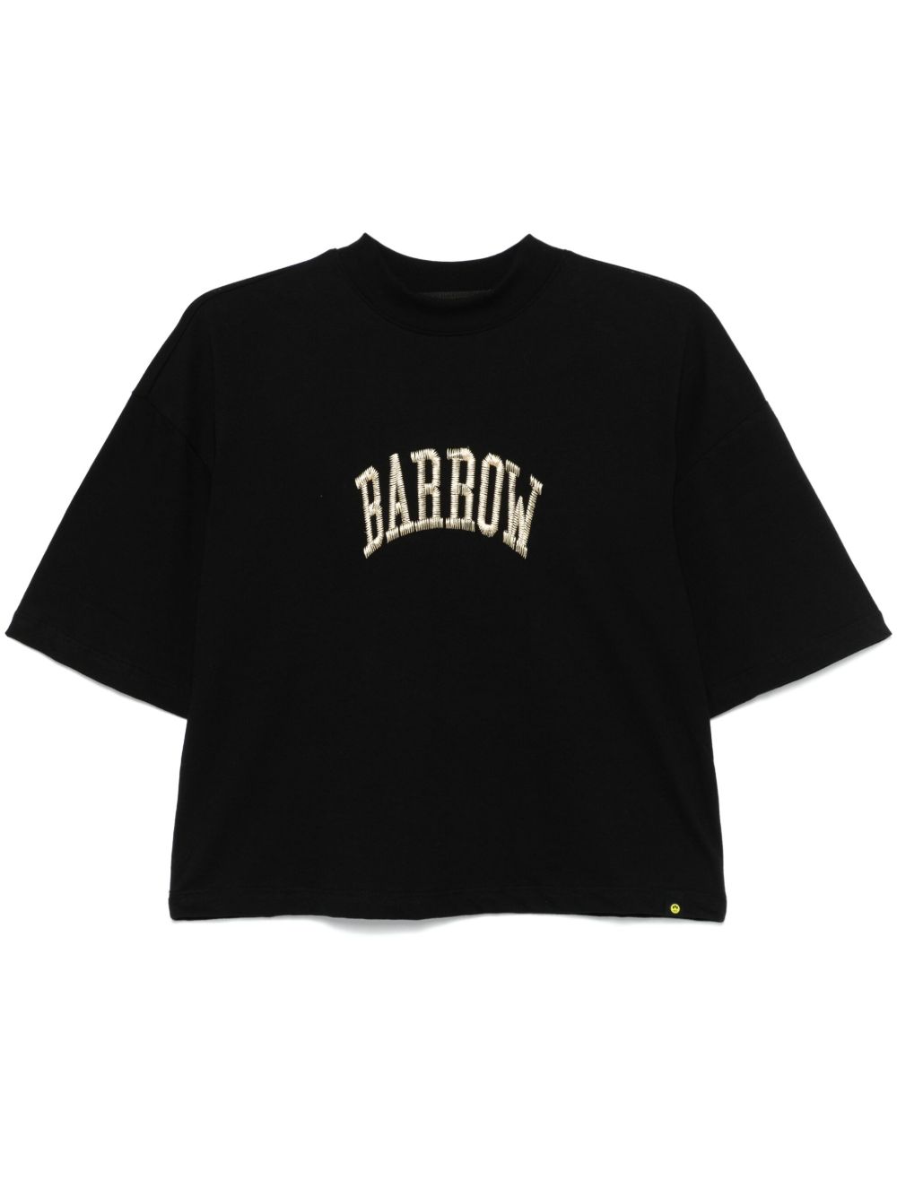 BARROW logo刺绣T恤 - 黑色