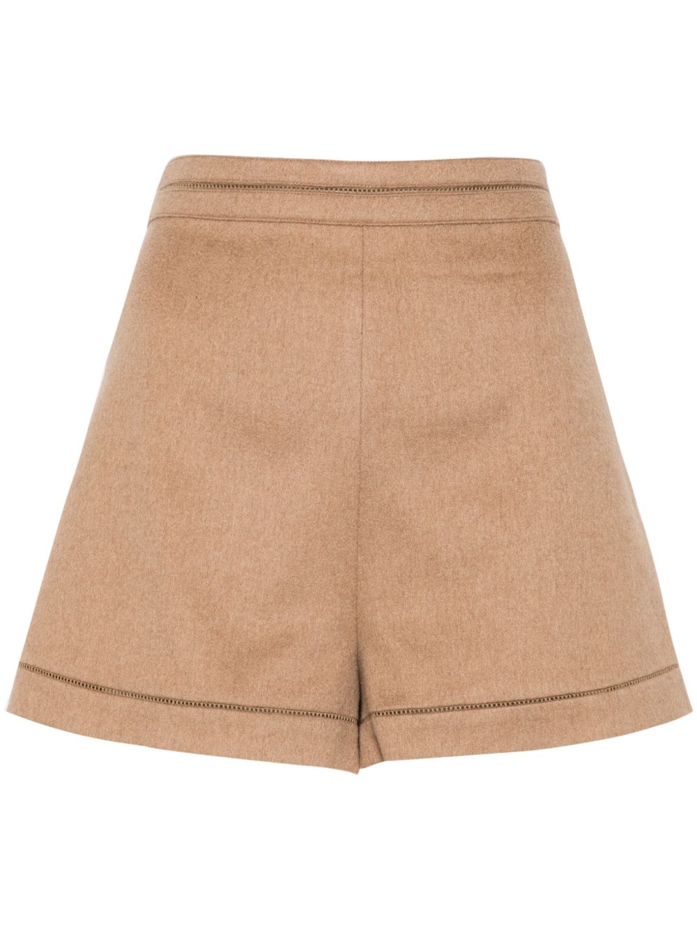 Max Mara Adagio 针织短裤 - 中性色