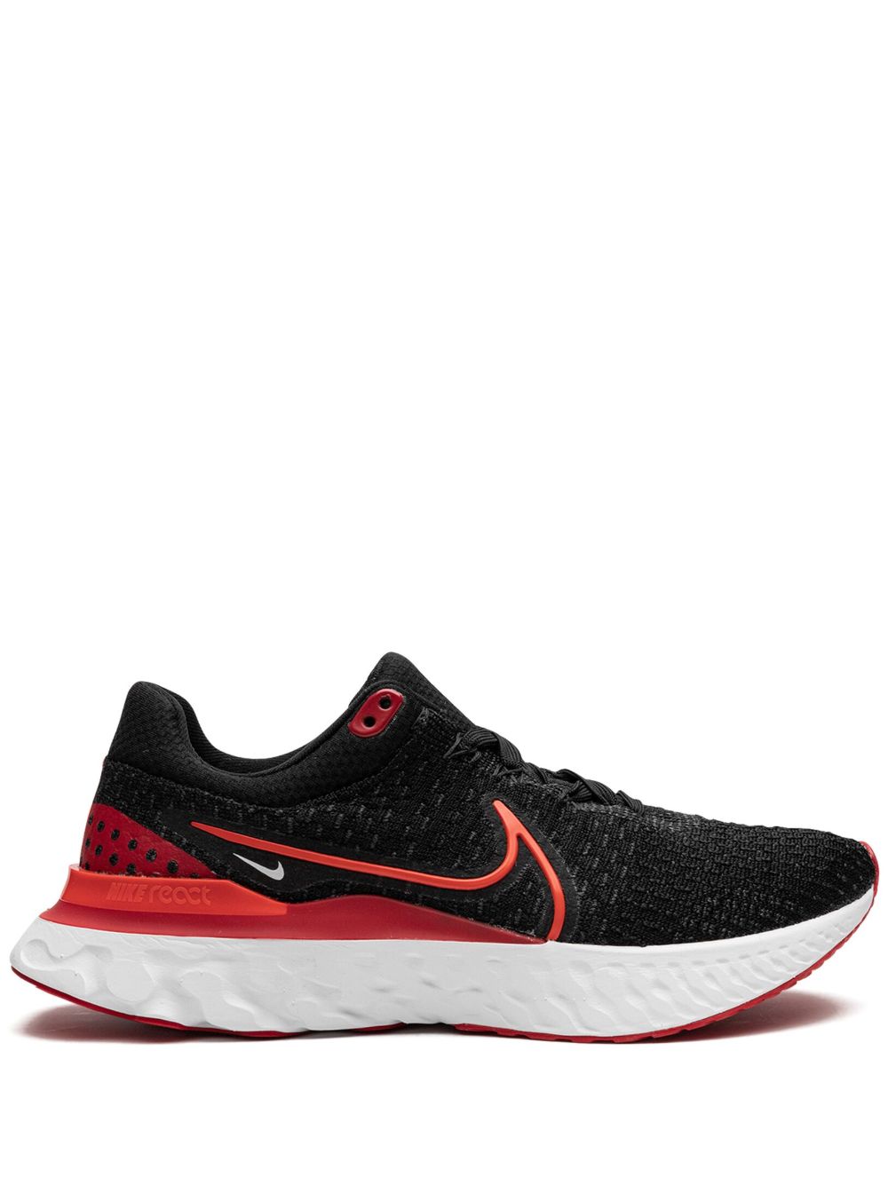 Nike React Infinity Run FK 3 Black University Red 运动鞋 - 黑色