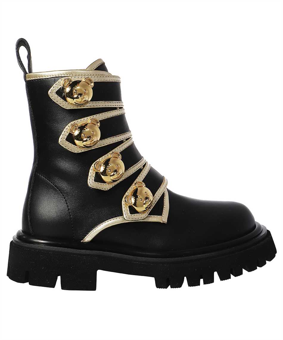 Moschino Leather Ankle Boots