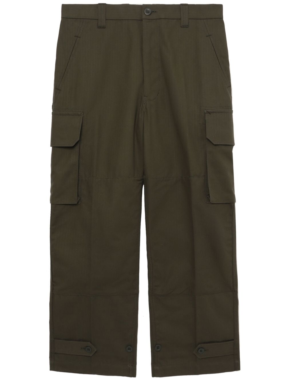 Comme des Garçons Homme 直筒工装裤 - 绿色