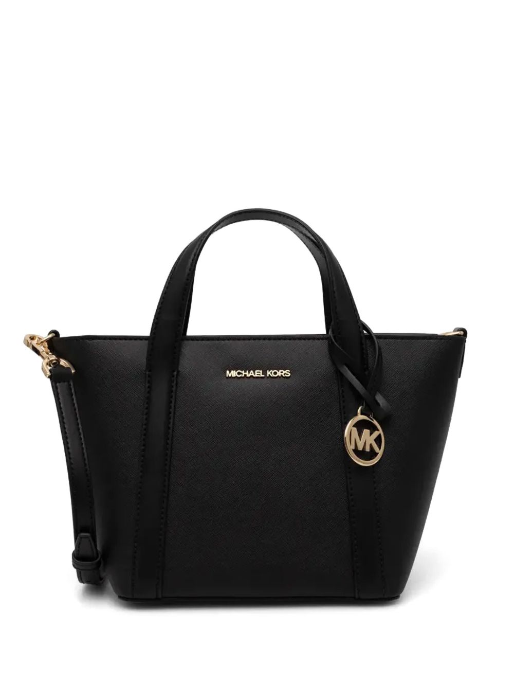 Michael Michael Kors Pratt 小号手提包 - 黑色