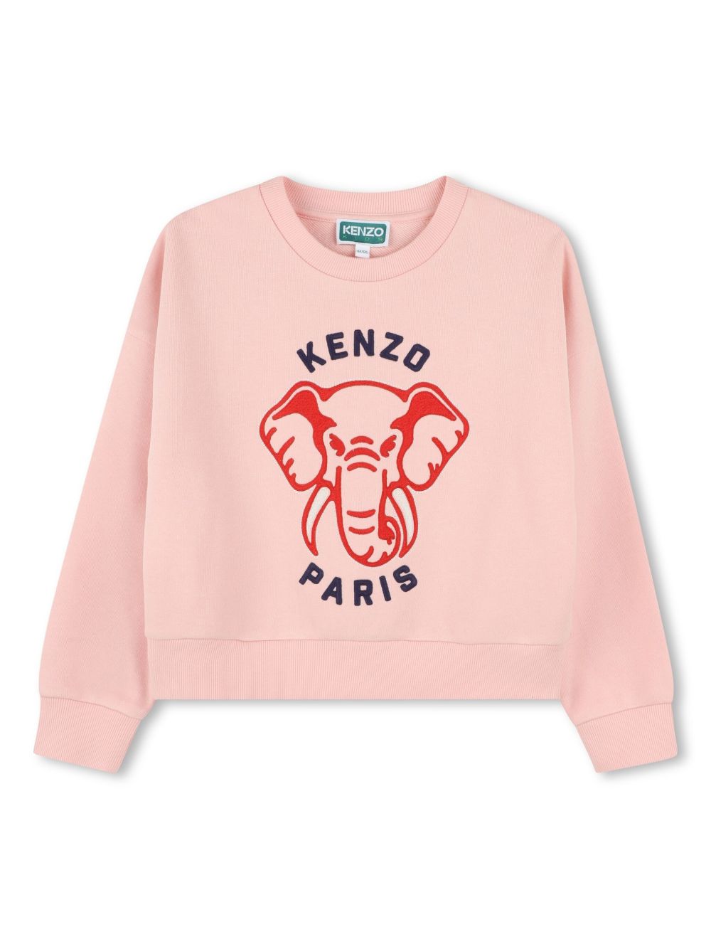 Kenzo Kids 棉卫衣 - 粉色