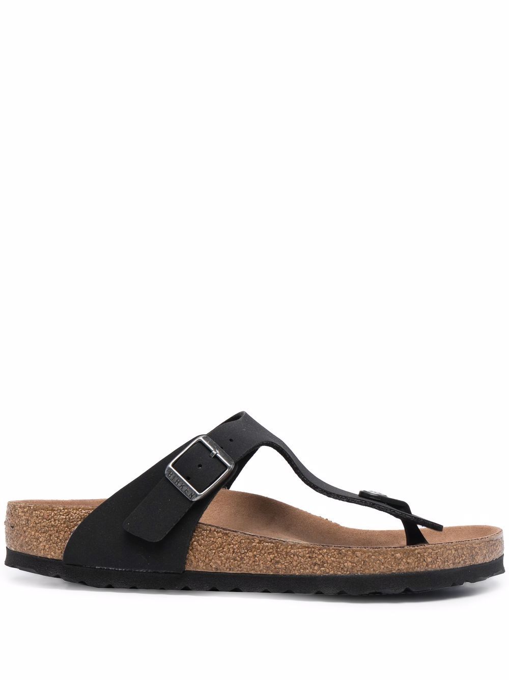 Birkenstock Gizeh Birko-Flor 人字拖 - 黑色