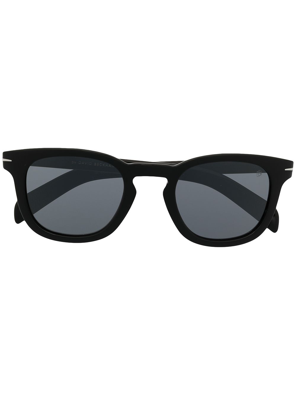 Eyewear by David Beckham 方框太阳眼镜 - 黑色