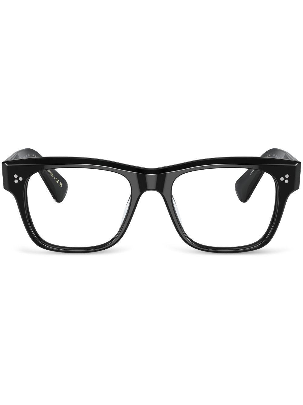 Oliver Peoples Birell 方框眼镜 - 黑色