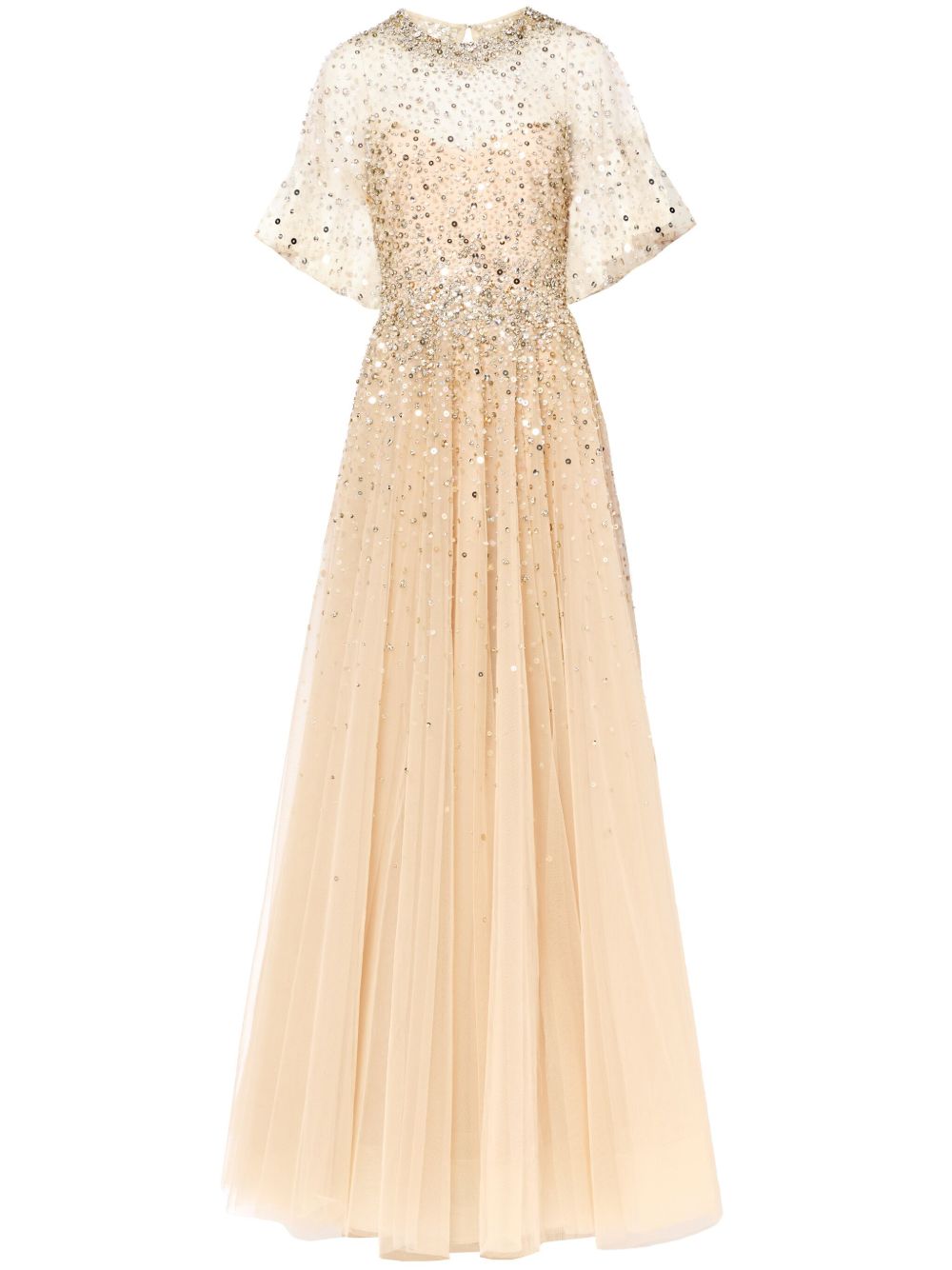 Jenny Packham Kiko 礼服连衣裙 - 中性色