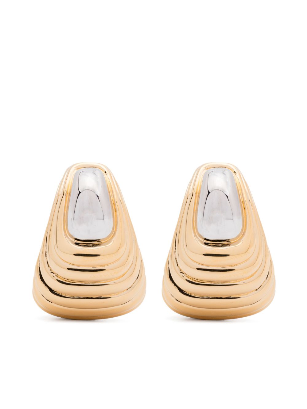 Missoma Wavy earrings - 金色