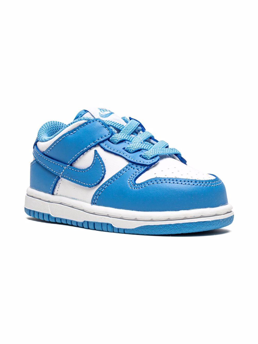 Nike Kids Dunk Low 运动鞋 - 白色