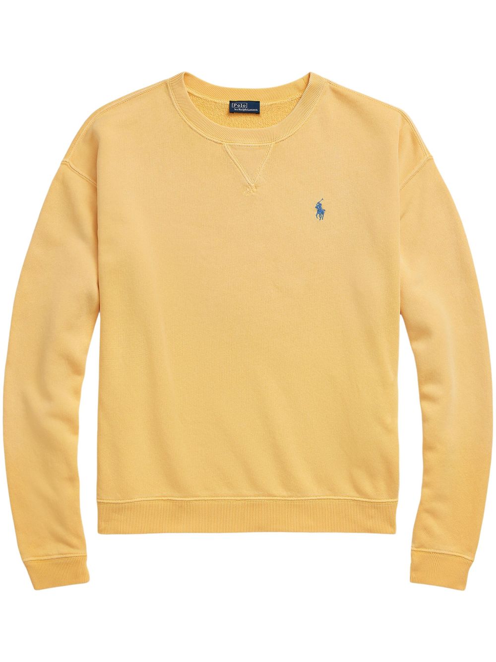 Polo Ralph Lauren Polo Pony 刺绣棉卫衣 - 黄色