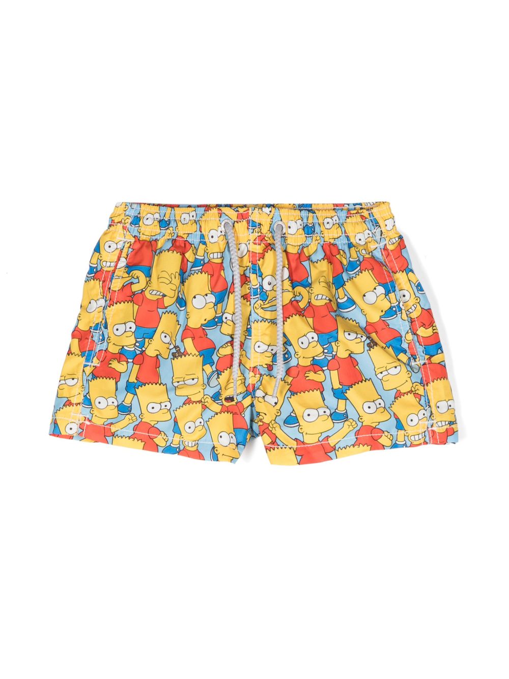 MC2 Saint Barth Kids x The Simpsons Jean Lighting 泳裤 - 蓝色