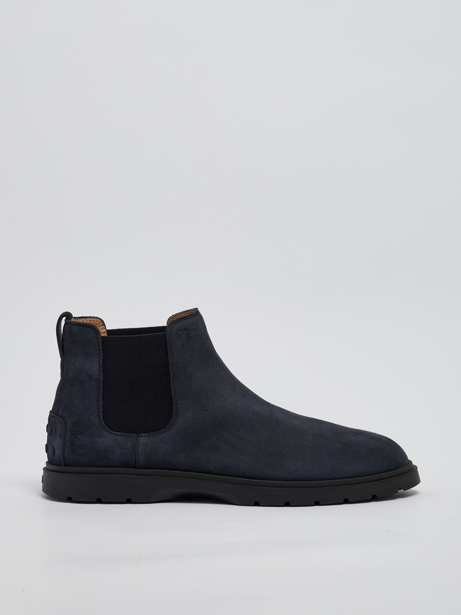 Tod's Suede Boots With Rubber Nubs