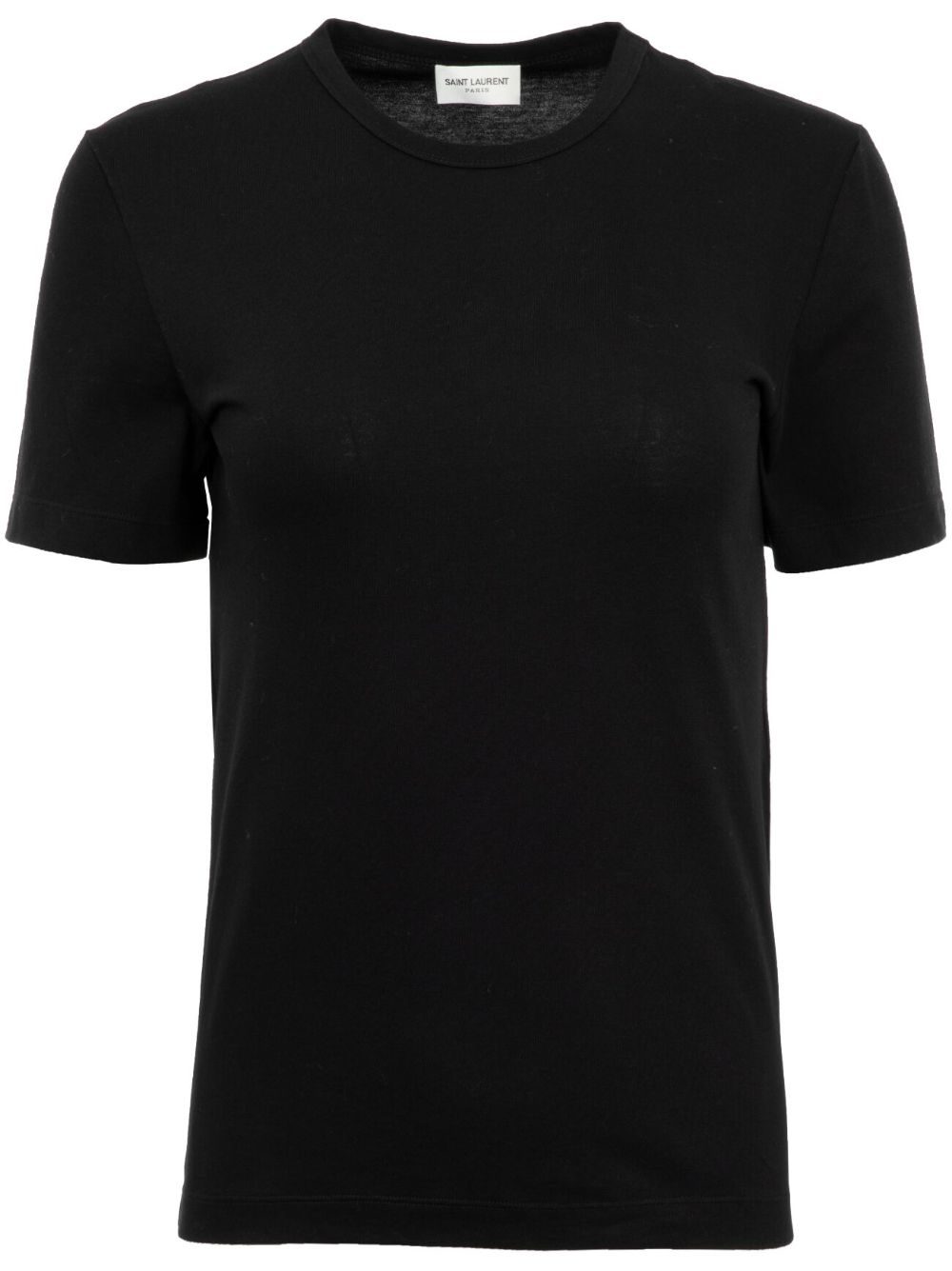 Saint Laurent 圆领T恤 - 黑色