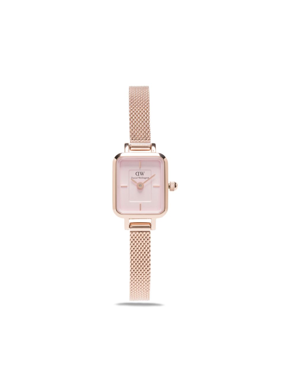 Daniel Wellington Quadro Mini 19毫米腕表 - 粉色