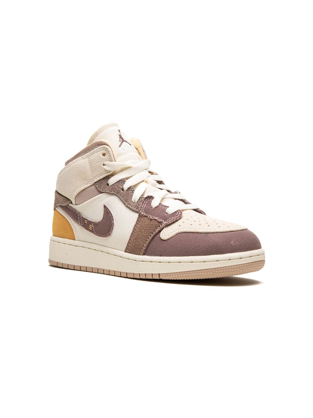 Jordan Kids Air Jordan 1 Mid SE Craft Inside Out - Taupe Haze 运动鞋 - 中性色