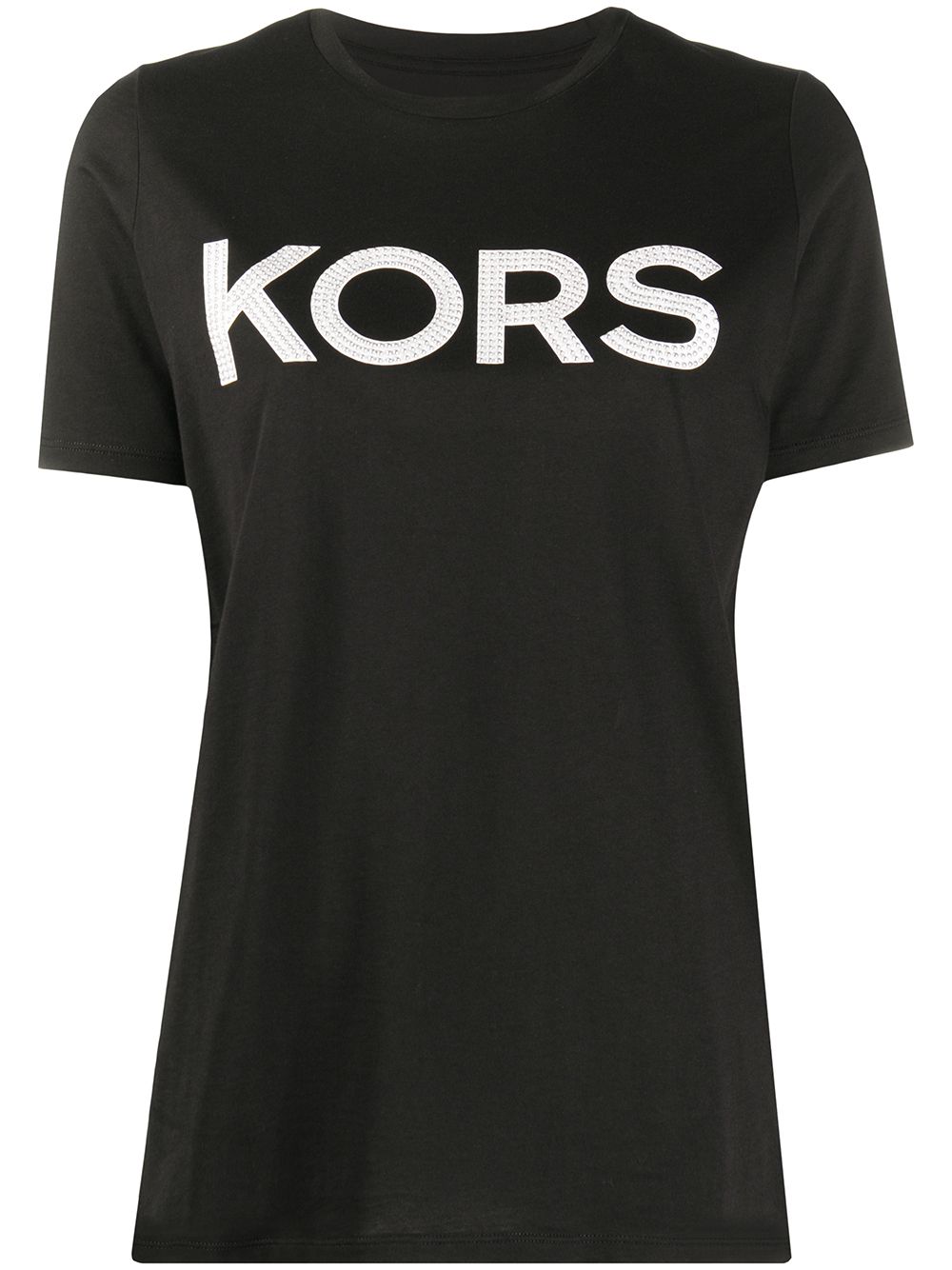 Michael Michael Kors logo印花T恤 - 黑色