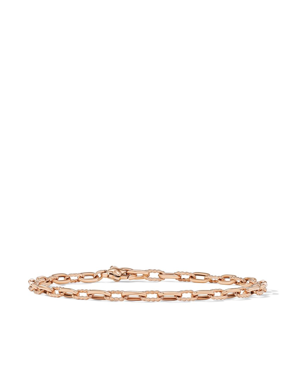 David Yurman 18K玫瑰金 Madison 链式手链 - 金色