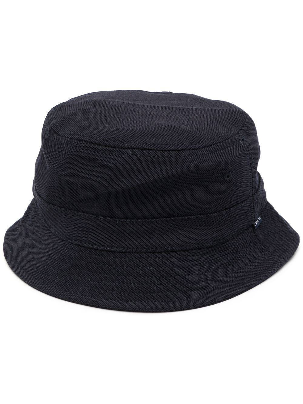 Lacoste 标贴细节遮阳帽 - 蓝色