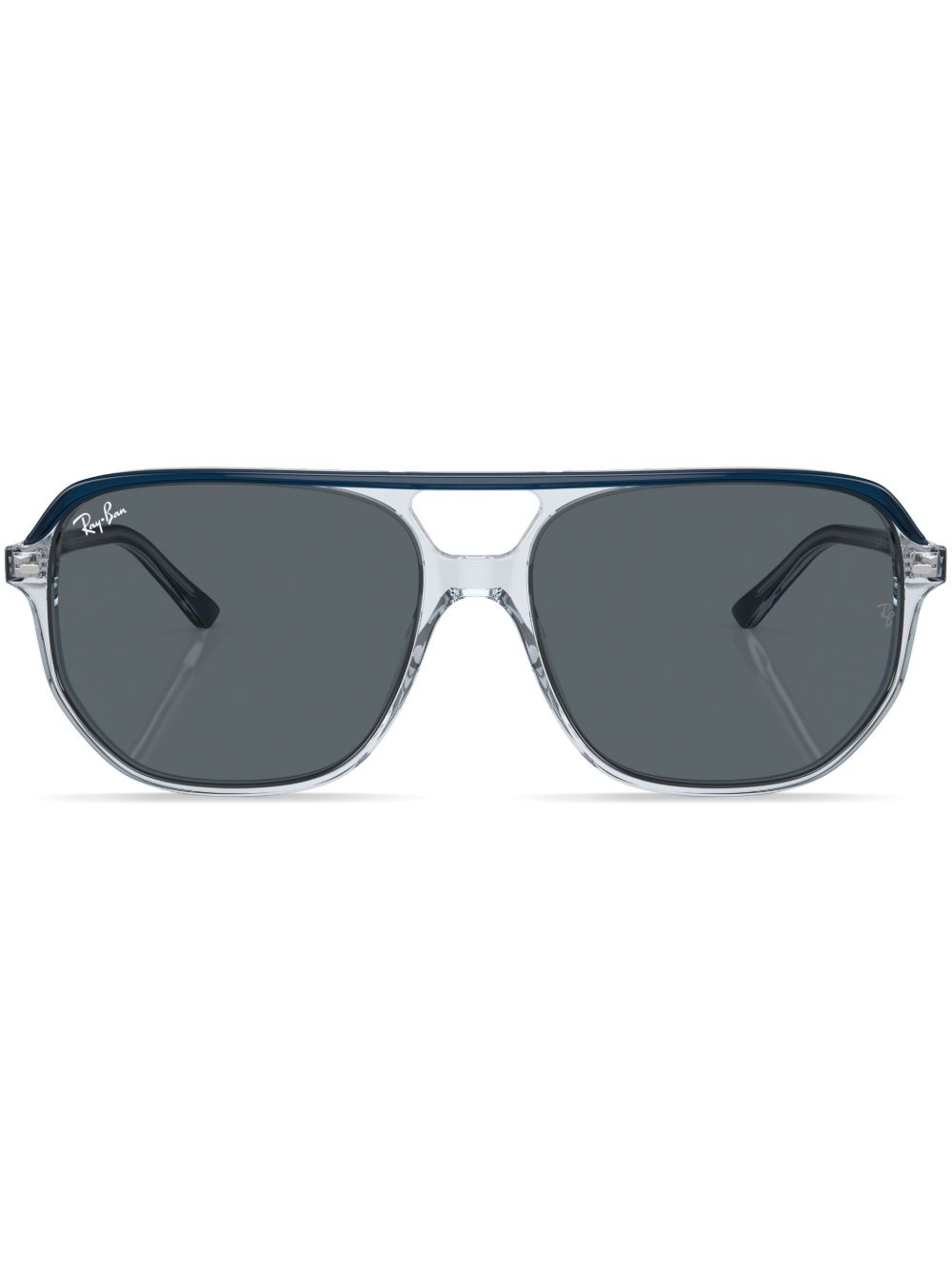 Ray-Ban Bill 超大框太阳眼镜 - 蓝色