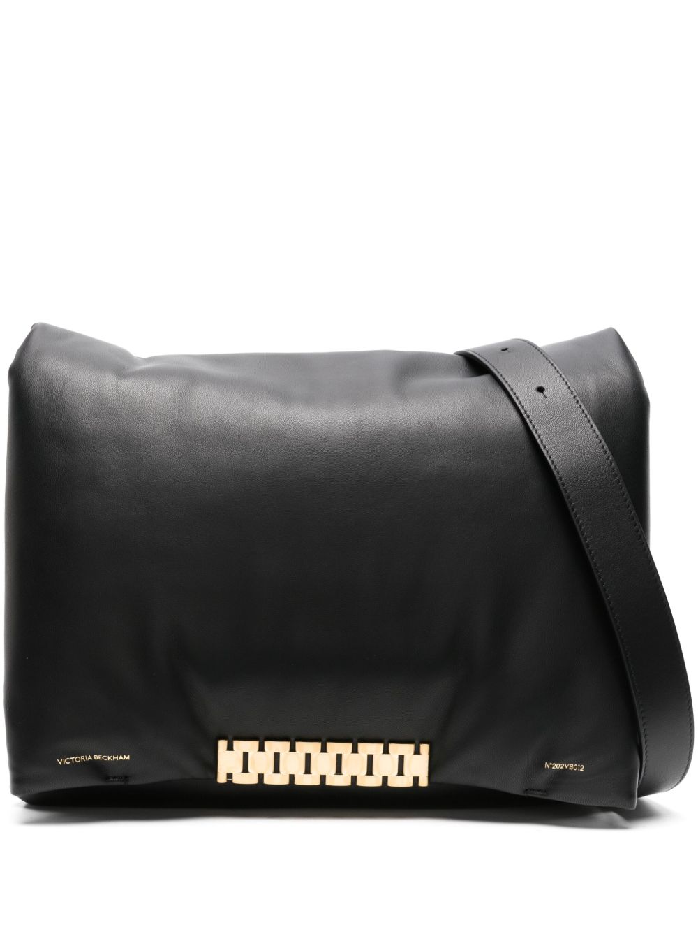 Victoria Beckham Puffy Jumbo Chain 单肩包 - 黑色