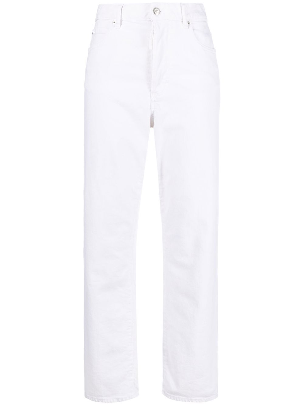 DSQUARED2 White Bull 直筒牛仔裤 - 白色